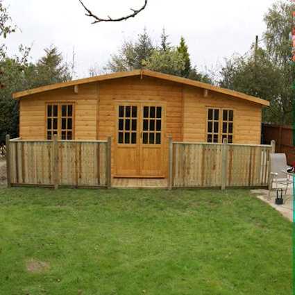 large summer house games room with verada