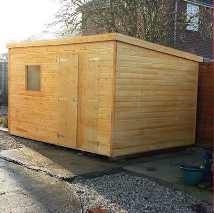 large premier range tool shed